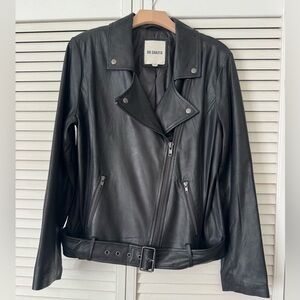 BB Dakota Women's Sleek Black Leather Jacket